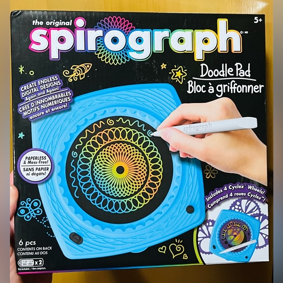 KIDS SPIROGRAPH —BRAND NEW IN PACKING—GREAT GIFT FOR ALL AGES—DRAWING FUN - Picture 3 of 11